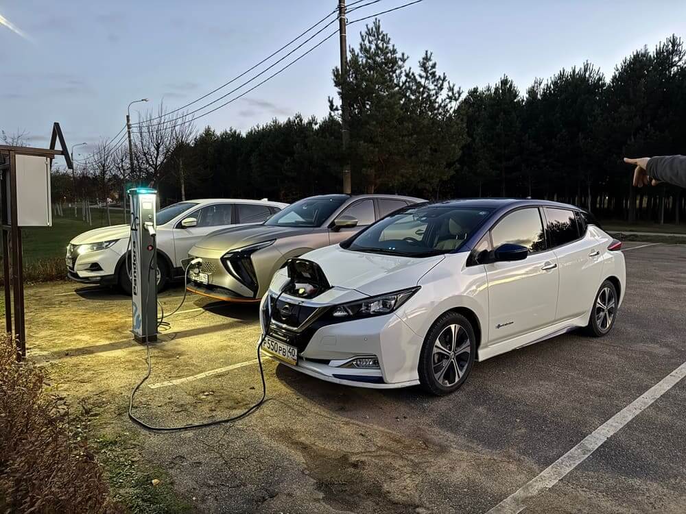 Заправка электрокаров